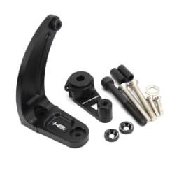 Electric Scooter Steering Stabilizer Carbon Fiber Damper, Mounting Bracket Kit for Dualtron Ultra 2 and Limited