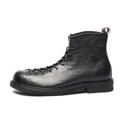 Top Layer Cowhide Men's AMEKAJI Tooling Work Clothes Boots Outdoor Trekking Hiking Climbing Genuine Leather Riding Walking Shoes