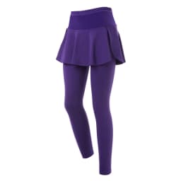 2023 Women High Waist Tennis Pants Running Skirt Legging Gym Fitness Yoga Skort Sports Golf One-piece Leggings With Pockets