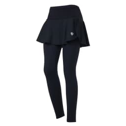 2023 Women High Waist Tennis Pants Running Skirt Legging Gym Fitness Yoga Skort Sports Golf One-piece Leggings With Pockets