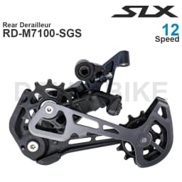 SHIMANO SLX M7100 12v Rear Derailleur RD-M7100-SGS 1x12-speed Low Sprocket 51T Top Sprocket 10T Original Parts