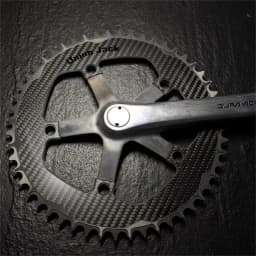 Unionjack Road bike chainring carbon 48T 50T 52T 54T 56T 58T 130BCD chainwheel for brompton birdy for dahon carbon chain wheel