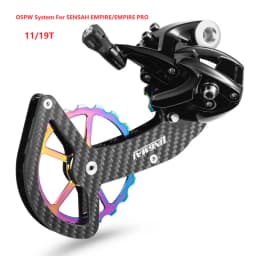 SENSAH Rear Derailleur 11/12 Speed LONG Cage (Max. 34 Teeth ) Road Bike Derailleur Carbon Cage For SRAM Derailleur Groupset