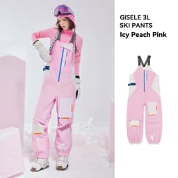 VECTOR Men and Women 3L Ski Pants Windproof and Waterproof Solona Fabric Outdoor Skiing Other Autumn Winter Outdoor Activitie