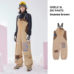 VECTOR Men and Women 3L Ski Pants Windproof and Waterproof Solona Fabric Outdoor Skiing Other Autumn Winter Outdoor Activitie