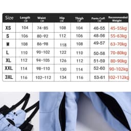 New Men Women Suspenders Ski Pants Windproof Waterproof Warm Couple Snow Trousers Winter Ski Snowboard Pants Waist Protection