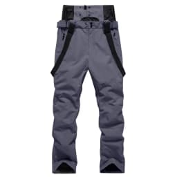 New Men Women Suspenders Ski Pants Windproof Waterproof Warm Couple Snow Trousers Winter Ski Snowboard Pants Waist Protection