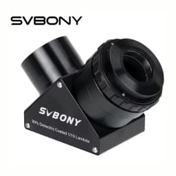 Svbony SV223 1.25/2 inch 99% Reflective Dielectric Coating 90° Clicklock Mirror 1/10 Lambda for Linking Eyepiece and Objective