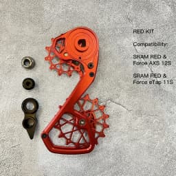 Derailleur Pulley Wheel Oversized Bearing 82g for 105 ULTEGRA R9100 R8000 11s & Sram Red Force eTap AXS 12 speed