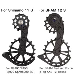 Derailleur Pulley Wheel Oversized Bearing 82g for 105 ULTEGRA R9100 R8000 11s & Sram Red Force eTap AXS 12 speed