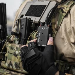 New FCS-Tactical MPU5 Standard Dual PTT Single and Dual-Channel Function CNC Metal Radio PTT for AMP Headset COMTAC3 Headset