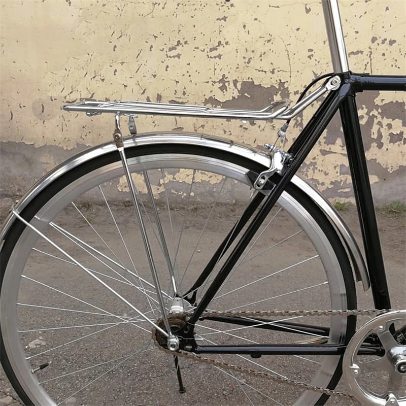 Bicycle Luggage Carrier Road Bike Rear Hanger 27 Inch Cargo Rack 700C Single Speed Fixie Tail Storage Bracket Seat
