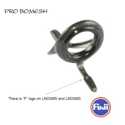 PROBOMESH FUJI Guide and Top 10pcs Set LNOG LOG Guide Micro Casting Guide Set Rod Building Component Repair Fishing Pole DIY