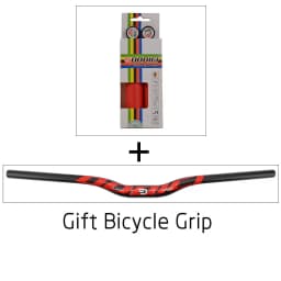 DODICI Carbon Handlebar MTB Handlebar Flat Or Rise Handlebar 31.8*690/720/740mm Matt Bicycle Handlebars Mountain Bike Accessorie