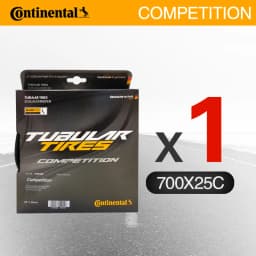 Continental Sprinter Gatorskin/ Competition Tubular Road Bike Tire Black 28"x25mm 180 TPI Stab-proof Cut-proof Tube Tire