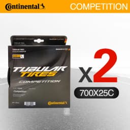 Continental Sprinter Gatorskin/ Competition Tubular Road Bike Tire Black 28"x25mm 180 TPI Stab-proof Cut-proof Tube Tire