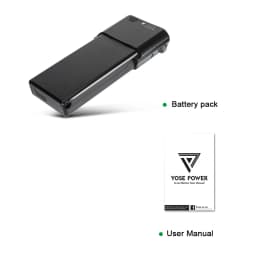 Phylion XH370-10J PortaPower Ebike Battery 36V 10.4Ah 14Ah 18650 Lithium Electric Bike Battery for MIFA Rehberg Zündapp Ebike