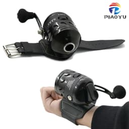 JG25 Slingshot Fishing Reel Speed Ratio 3.3:1 Spinning Hand Wheel Shooting Fish Closed Reel Outdoor Hunting Fishing Wheel
