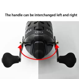 JG25 Slingshot Fishing Reel Speed Ratio 3.3:1 Spinning Hand Wheel Shooting Fish Closed Reel Outdoor Hunting Fishing Wheel
