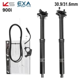 KS 900i Remote Control Bike Dropper Seat Post 100 125 150mm Travel 30.9 31.6mm Alloy Hydraulic Adjustable MTB Bicycle Seatpost