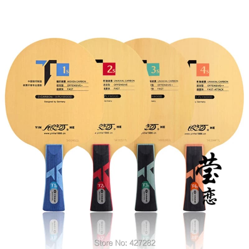 Original Yinhe T1S T2S T3S T4S Carbon Table Tennis Blade Fast Attack with Loop Ping Pong Game