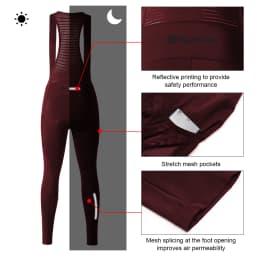YKYWBIKE Women Cycling Bib Pants Spring Coolmax 3D Pad Bike Cycling Tights MTB Bicycle Trousers 2 Pockets Bicicletas 자전거의류