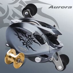 HASIDA Aurora Metal PRO All-Metal Baitcasting Reel 8KG Max Drag Low Profile Long Casting Reel Dual Spool for Big Game Fishing