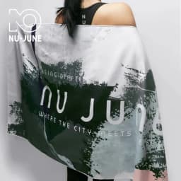 Nu-June Beach Towel Microfiber Bath Towel Fashion Printing Design Travel Towel Outdoor Water Sports Quickdrying Swimming Towel