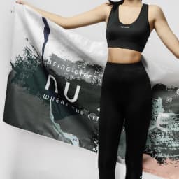 Nu-June Beach Towel Microfiber Bath Towel Fashion Printing Design Travel Towel Outdoor Water Sports Quickdrying Swimming Towel