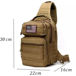Tactical Chest Bag Single Shoulder Messenger Bags Outdoor Camouflage Travel Backpack Men Women