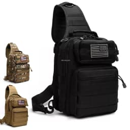 Tactical Chest Bag Single Shoulder Messenger Bags Outdoor Camouflage Travel Backpack Men Women