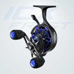 Piscifun ICX Frost Inline Ice Fishing Reel Innovative Structure Design Magnetic Drop System Large Spool Diameter 7+1 Shielded BB