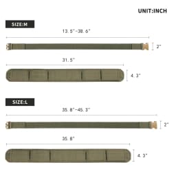 Tactical Battle Belt Adjustable Airsoft Waist Belt Quick Release Buckle Outdoor Hunting Paintball Padded Thickened Widened Waist