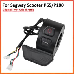 Original Twist-Grip Throttle For Segway Kickscooter P65 P100 Electric Scooter Accelerator Thumb Speed Controller Parts