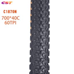 CST 700C Road Bike Tire 700*40C C1870N 40-622 60TPI Wear-Resistant Pneu Bicicleta Bicycle Tyres