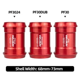 PF30 Press Fit Bike Bottom Bracket Ceramic BB MTB Road PF4630 PF4624 PF4629 PF3024 PF3029 PF30 46mm 24mm 30mm 29mm Bicycle Crank