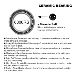 PF30 Press Fit Bike Bottom Bracket Ceramic BB MTB Road PF4630 PF4624 PF4629 PF3024 PF3029 PF30 46mm 24mm 30mm 29mm Bicycle Crank