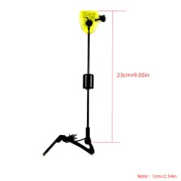 Fishing Swingers Set LED Illuminated Fishing Bite Indicator Fishing Tackle in Zipped Case Outdoor Swing Signal Receiver