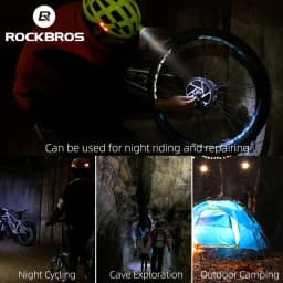 ROCKBROS Bicycle Helmet Cycling Helmet With LED Warning Light Ultralight Road Bike Helmet Electric Bicycle Helmet Sport Safe Hat