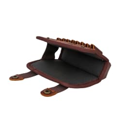 Tourbon Leather & PU Cheek Rest Riser Gun Buttstock with Rifle Cartridges 243 WIN 270 WIN 308 WIN Holders Hunting Accessories