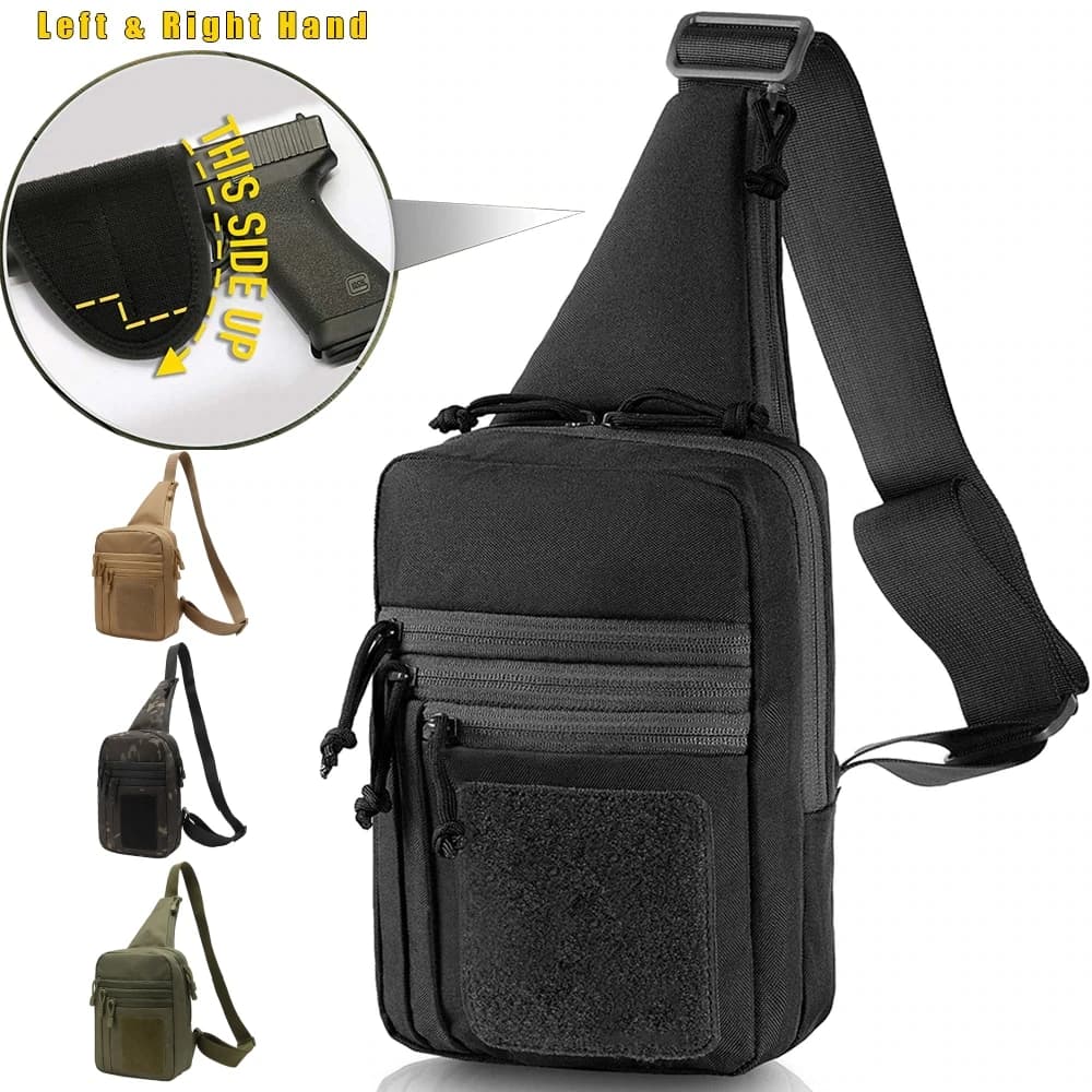 New sports shoulder bag, laser chest bag, travel waterproof and wear-resistant shoulder bag, equipment storage, outdoor camping