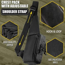 New sports shoulder bag, laser chest bag, travel waterproof and wear-resistant shoulder bag, equipment storage, outdoor camping