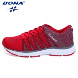 BONA New Typical Style Women Running Shoes Outdoor Walking Jogging Sneakers Lace Up Mesh Athletic Shoes soft
