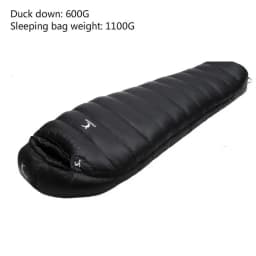 CADENO Newset Winter Autumn Mummies Ultra Light Down Sleeping Bag Outdoor Travel Camping Nylon White Duck 400g 1200g