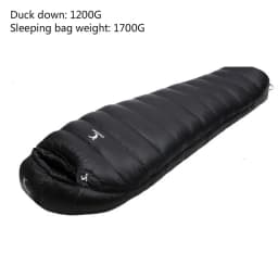 CADENO Newset Winter Autumn Mummies Ultra Light Down Sleeping Bag Outdoor Travel Camping Nylon White Duck 400g 1200g