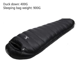 CADENO Newset Winter Autumn Mummies Ultra Light Down Sleeping Bag Outdoor Travel Camping Nylon White Duck 400g 1200g