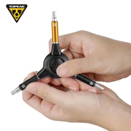 Topeak TT2598 3-way Speed Hex Wrench Bicycle Allen Key Spanner MTB Road Bike 4/5/6mm Allen Bits Cycling Maintenance Repair Tool