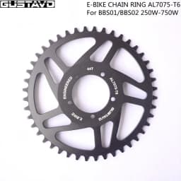BAFANG 36T/38T/40T/42T/44T/46T/48T/52T Chain Wheel for BBS/BBSHD Mid-drive Motor CNC Chainring Sprocket Electric Bicycle Parts