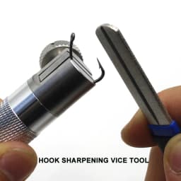 Carp Fishing Tool Hook Sharpening Vice Tool Diamond Stone Fish Hook Sharpen Tools For Fishing Tackle Accessories