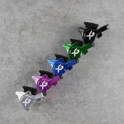 ZRACE XG Flat Mount Caliper, Road Hydraulic Brake, ICE-TECH Pads, BMX Raceing, Full CNC Lightweight